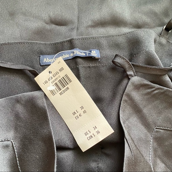 Abercrombie & Fitch Satin Button Camisole - Picture 6 of 6